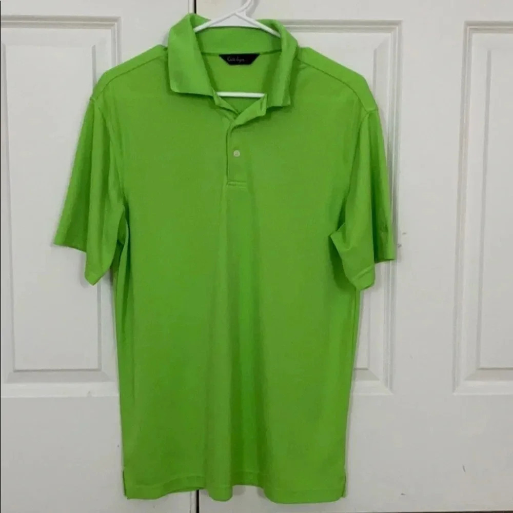 Walter Hagen green golf shirt medium
